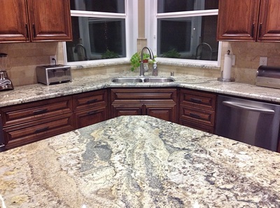 Granite countertops. Custom kitchen countertops.